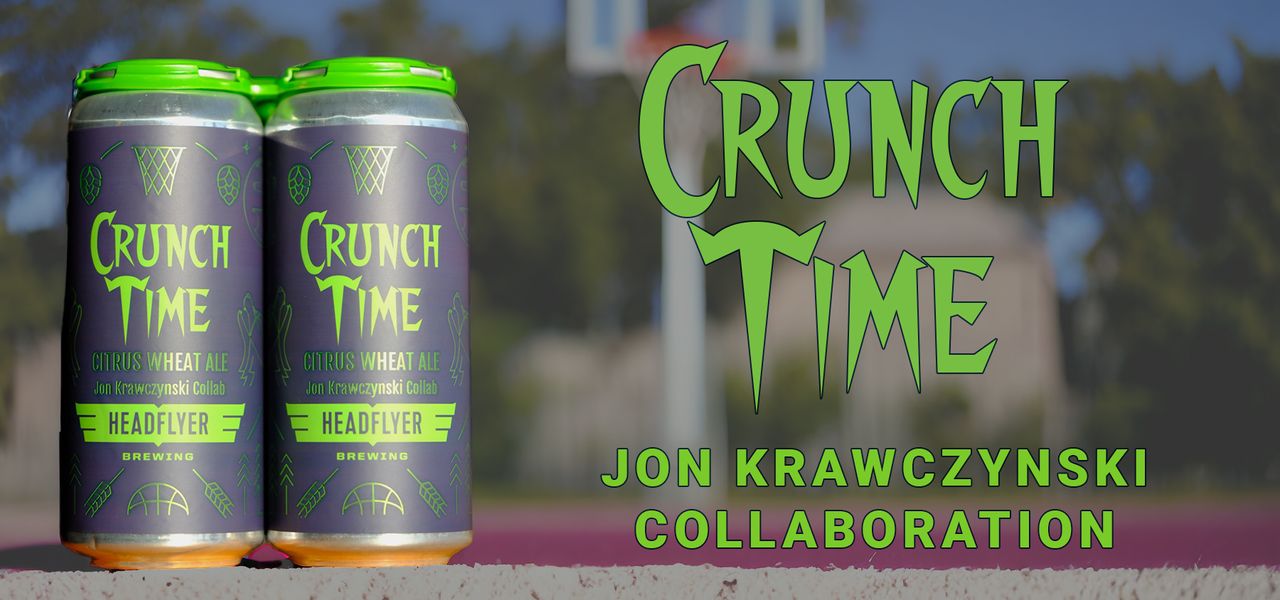 Crunch Time Pale Ale - Jon Krawczynski Collab - Available Now