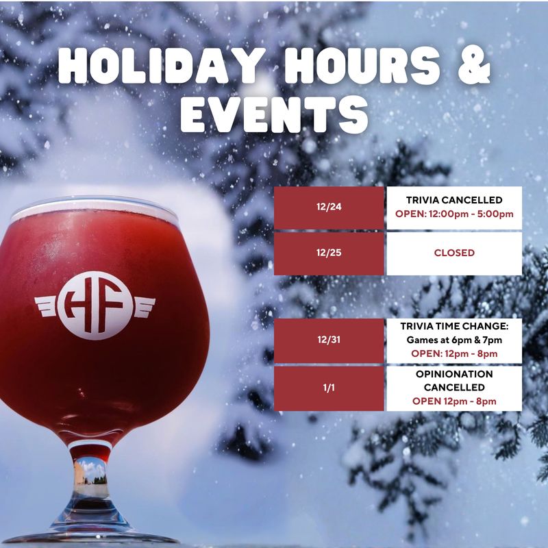 Holiday Hours