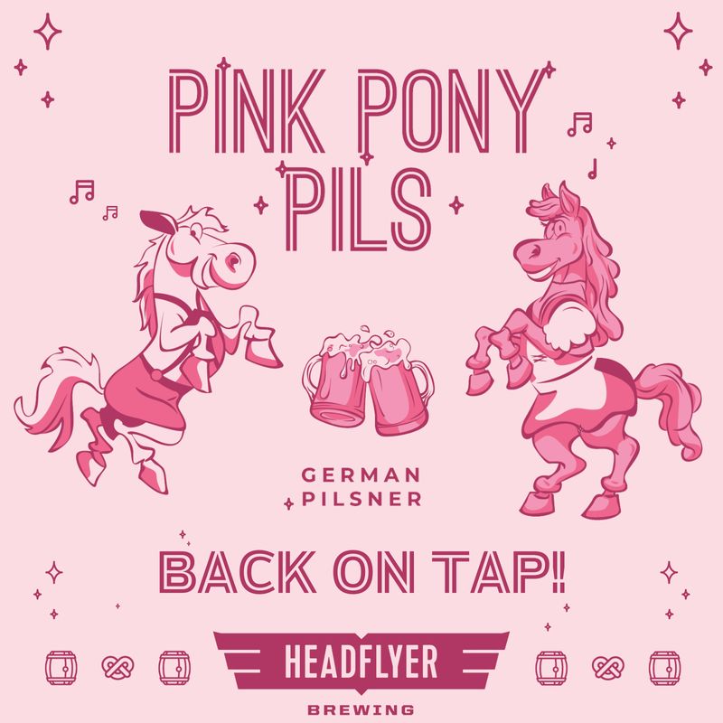 Pink Pony Pils - Back on Tap