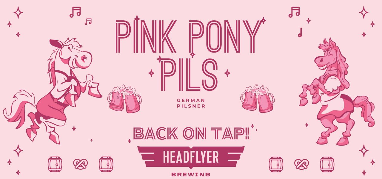 Pink Pony Pils - Back on Tap