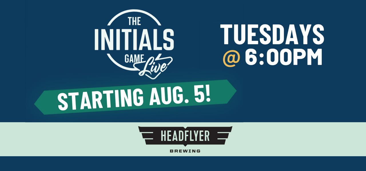 Initials Game Live - Starting August 5