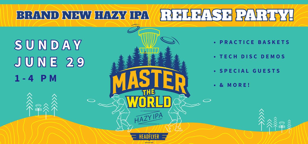 Master the World - New Hazy IPA!