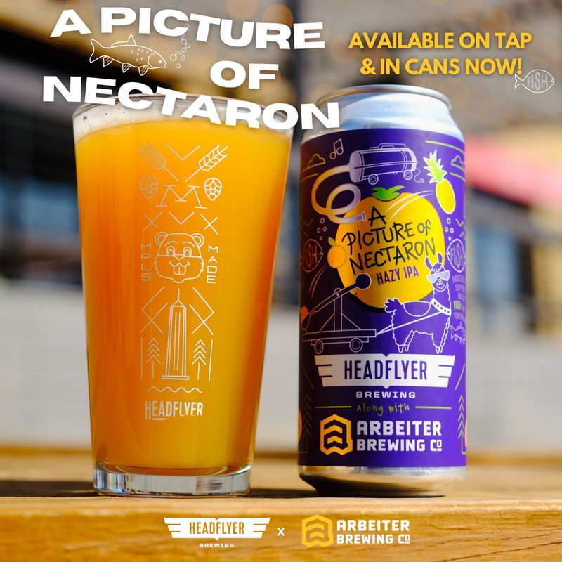A Picture of Nectaron - On Tap and in Cans - Available Now