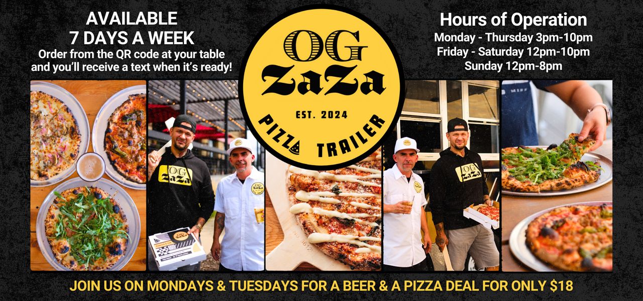 OG ZaZa Pizza - Available 7 Days a Week @ HeadFlyer