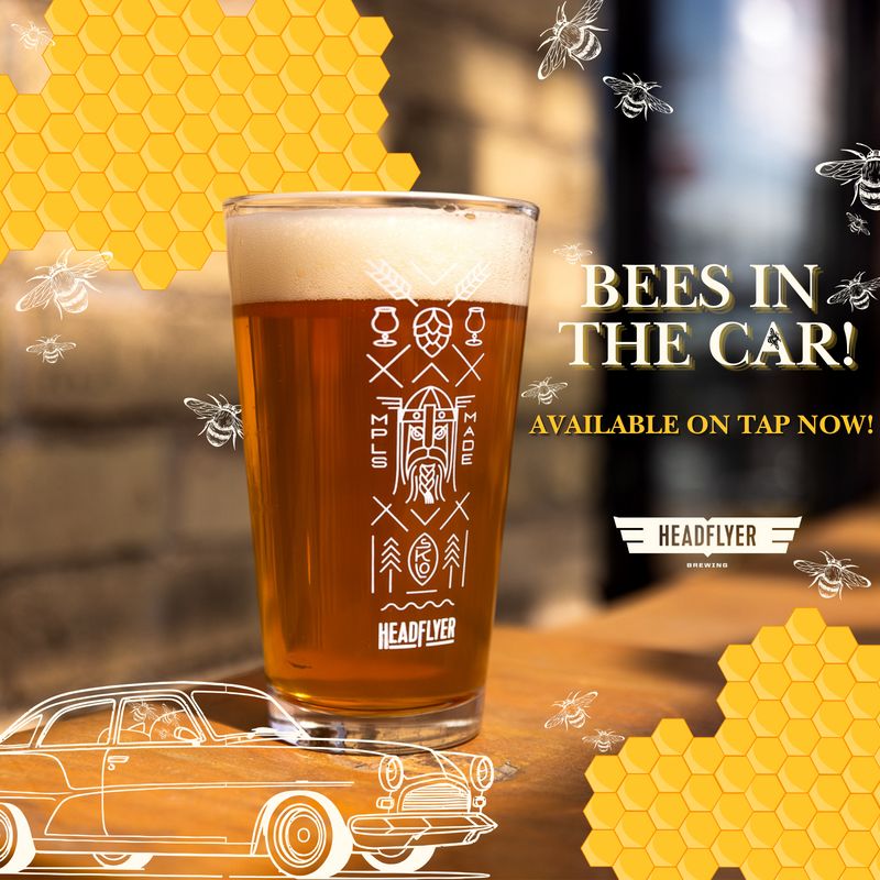 Bees In The Car - On Tap Now!