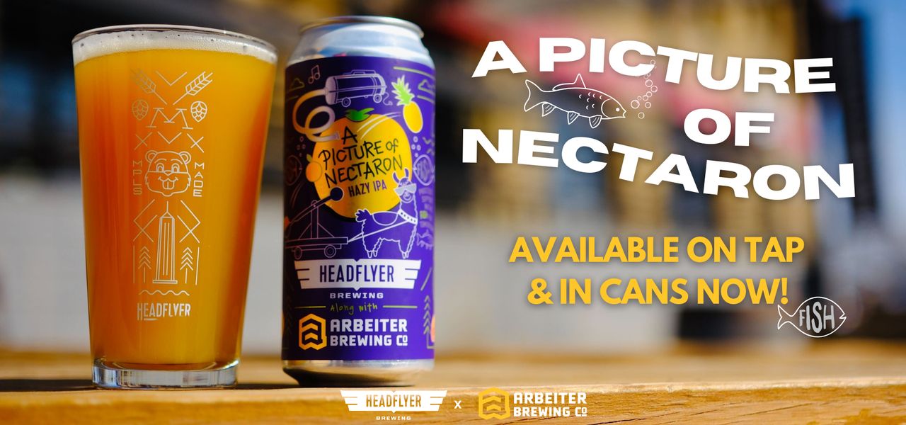 A Picture of Nectaron - On Tap and in Cans - Available Now