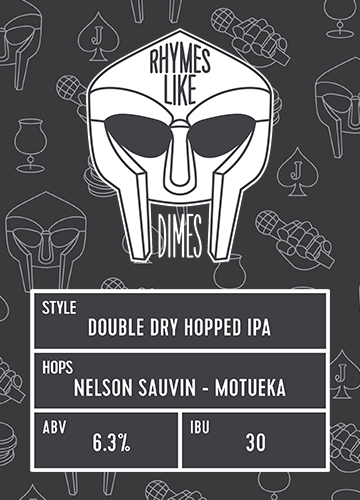 Rhymes Like Dimes Tile