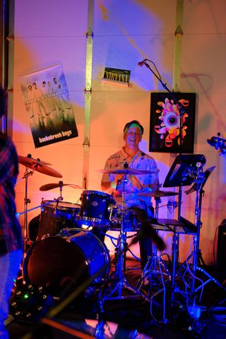 High Flying Heads on the drums!